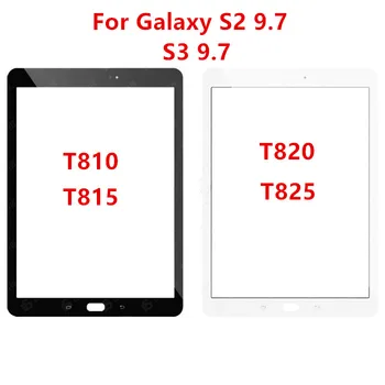 T820 T825 Dotykový Panel Pre Samsung Galaxy Tab S3 S2 9.7 T810 T815 Vonkajšie Sklo LCD Prednom Displeji Opravu, výmenu Súčiastok