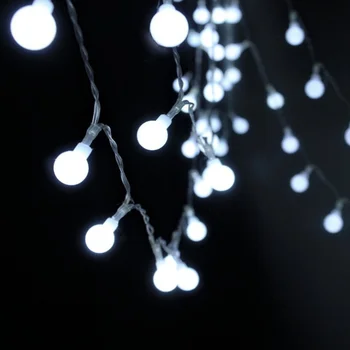 Nový Rok 1,5 M/3M/6M/10M LED Dovolenku Víla Garland Loptu String Svetlo Sveta Svadobné Party Domáce Dekorácie USB Batéria Lano Svetlá