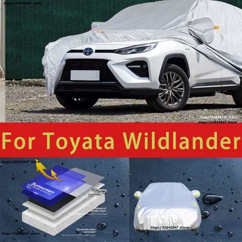 Pre Toyota Wildlander Vonkajšie Ochrany Full Auto Pokrýva Snehová pokrývka Slnečník Vodotesný, Prachotesný Exteriéru Auto príslušenstvo