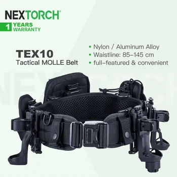 Nextorch TEX10 Multifunkčné Taktické Pás Auta, Full-featured Nastaviteľné Pása Multi-príslušenstvo Kompatibilné pre Vonkajšie,Cla