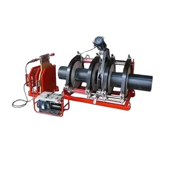 90-250 mm Automatické Hydraulické Zadok Polyfúzne Zváranie Stroj PE HDPE Potrubia Montáž Zadok Zvárač Spájanie Zariadení