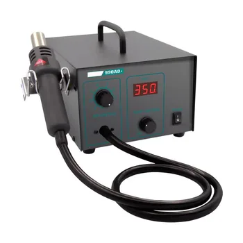 990A+ 990AD+ elektronický digitálny displej ovládanie teploty desoldering stanice bezolovnaté konštantná teplota teplovzdušná pištoľ