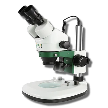 7-45X krát zoom continuous trinocular stereo mikroskopom micro zrkadlo USB mikrobiálne zväčšenie digitálneho videa mikroskopom