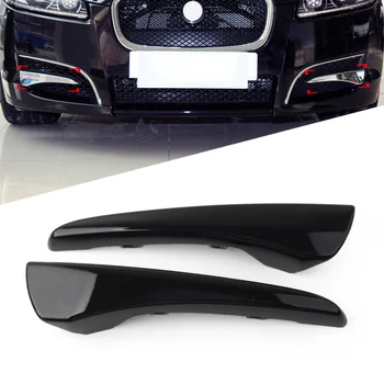 Vľavo/Vpravo Auto Predný Nárazník Vložte Dolnú Lištu Výbava Pre Jaguar XF 2012-2015 C2Z20503 C2Z20499 Lesklý Balíku Auto Príslušenstvo
