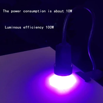 MERHOLE 100W UV Vytvrdzovania Ultrafialové Lampy, 395nm Pre Dosky plošných spojov Opravy Shadowless Lepidlo Zelený Olej Fotosenzitívne Resin3D Tlač