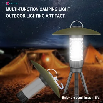 Multi-funkčné Camping Ľahké Prenosné Vonkajšie Kempingové Svietidlo S Magnetom Núdzové Svetlo Závesné Stan Svetlo Led Baterka Tábor