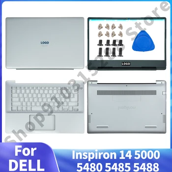 Notebook Diely Pre Dell Inspiron 14 5000 5480 5485 5488 Nový, Originálny Zadný Kryt Predného Panelu Opierka Dlaní Spodnej Prípade Skrutky Zadarmo