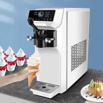 Ice Cream Stroj Obchodné Automatické Ploche Malý Kužeľ 220V/110V letecky