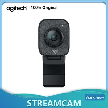 Pôvodné Logitech StreamCam Full HD 1080P 60fps Webkamera USB Kameru Buillt v Mikrofón automatickým Zaostrovaním a Exposur pre YouTube, Hranie hier