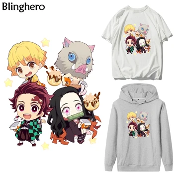 Blinghero v Pohode Anime Prenos Tepla Nálepky Tepelnej Patch Módne Železa-na Patch Štýlové Oblečenie Príslušenstvo BH0564